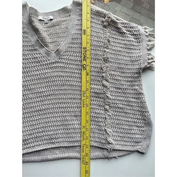 Madewell Fringe Pullover Oversized Sweater,‎ Size Small - Picture 6 of 7